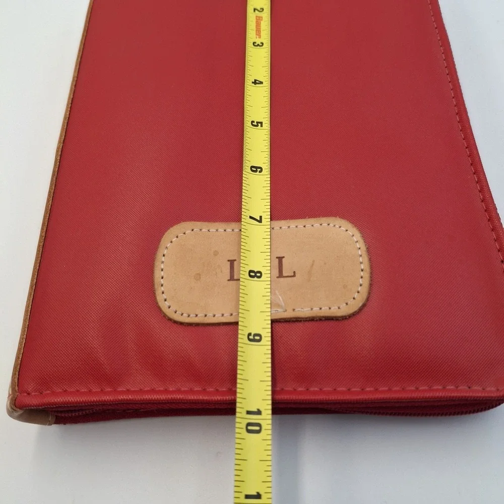 Jon‎ Hart Design Red Coated Canvas 9
